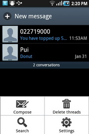 Samsung Galaxy Cooper - ซัมซุง S5830